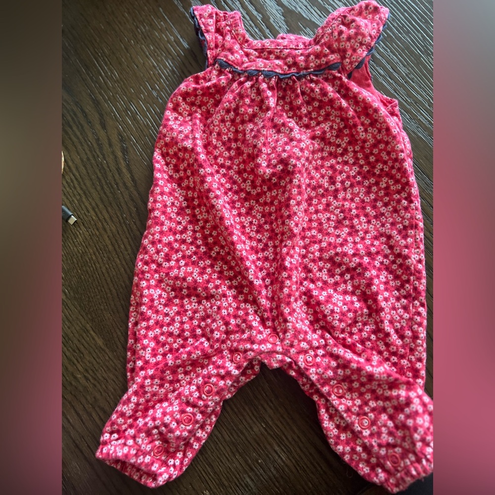 Carter’s sleeveless floral romper